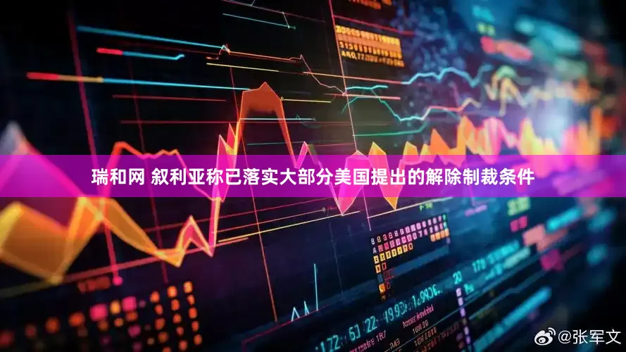 瑞和网 叙利亚称已落实大部分美国提出的解除制裁条件